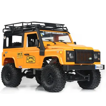 

MN-90 RC Car 1:12 2.4G 4WD 15KM/h Remote Control Car 2 Body Shell & Front LED Light Rock Crawler RTR Toy Kids Boys Gift