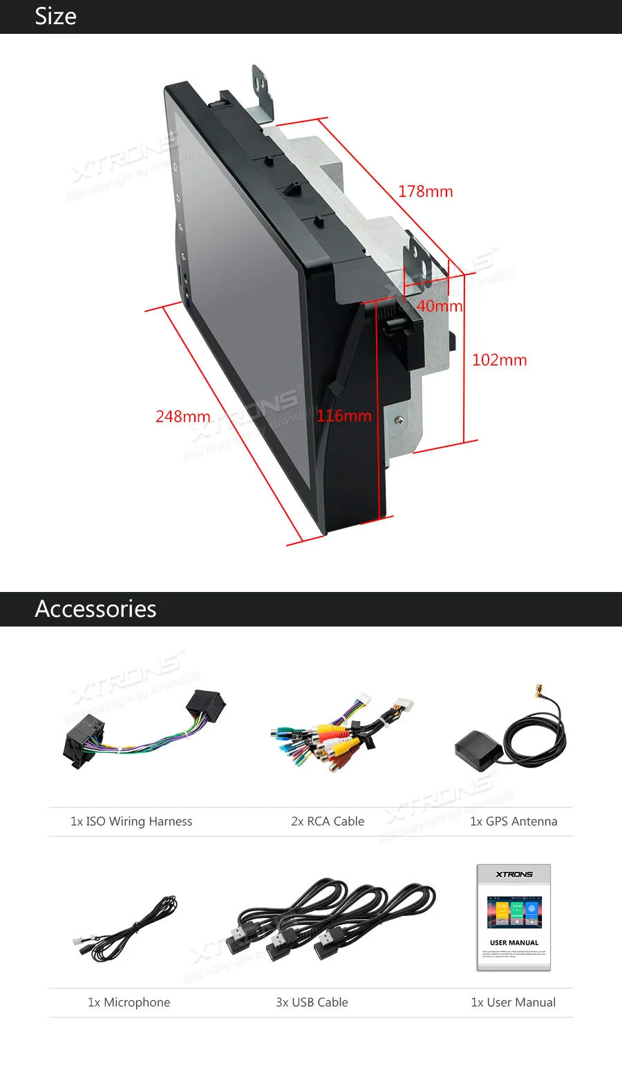 Clearance XTRONS 9