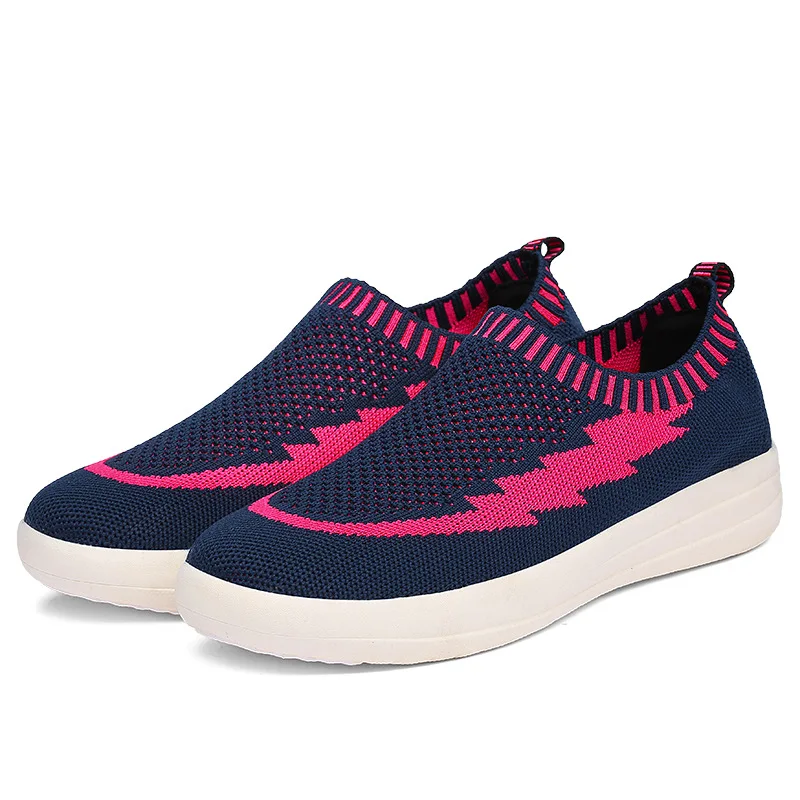 

Basket Femme 2019 Woman Casual Shoes Breathable Slip on Sneakers Women Mesh Sneakers Shoes Women Trainers Tenis Feminino