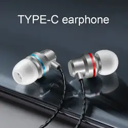 Новый тип-c наушник умный провод управление в ухо наушники с микрофоном для huawei mate 20 Xiaomi Mi 6 8 9 OnePlus SamSung