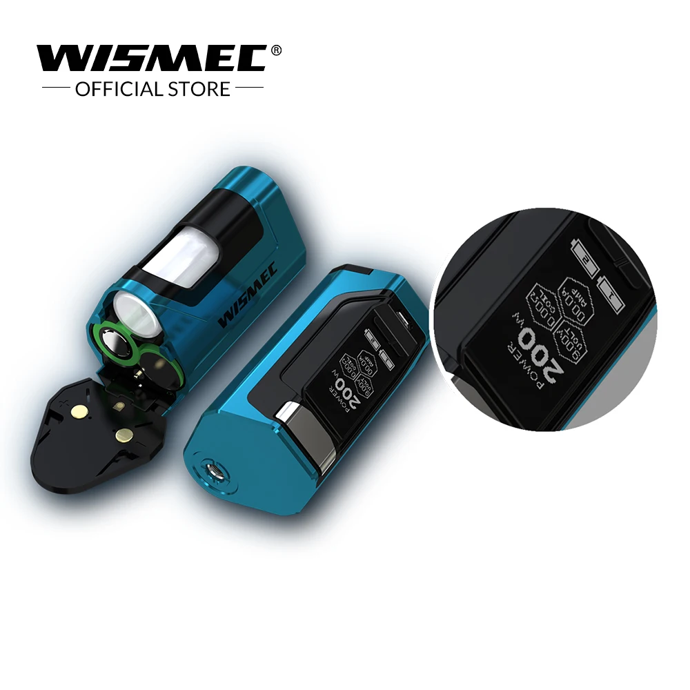 Original Wismec Luxotic DF BOX Mod with 7ml capacity squonk bottle 200W Max Output Luxotic box mod electronic cigarettes mod box Original Wismec Luxotic DF BOX Mod with 7ml capacity squonk bottle 200W Max Output Luxotic box mod electronic cigarettes mod box