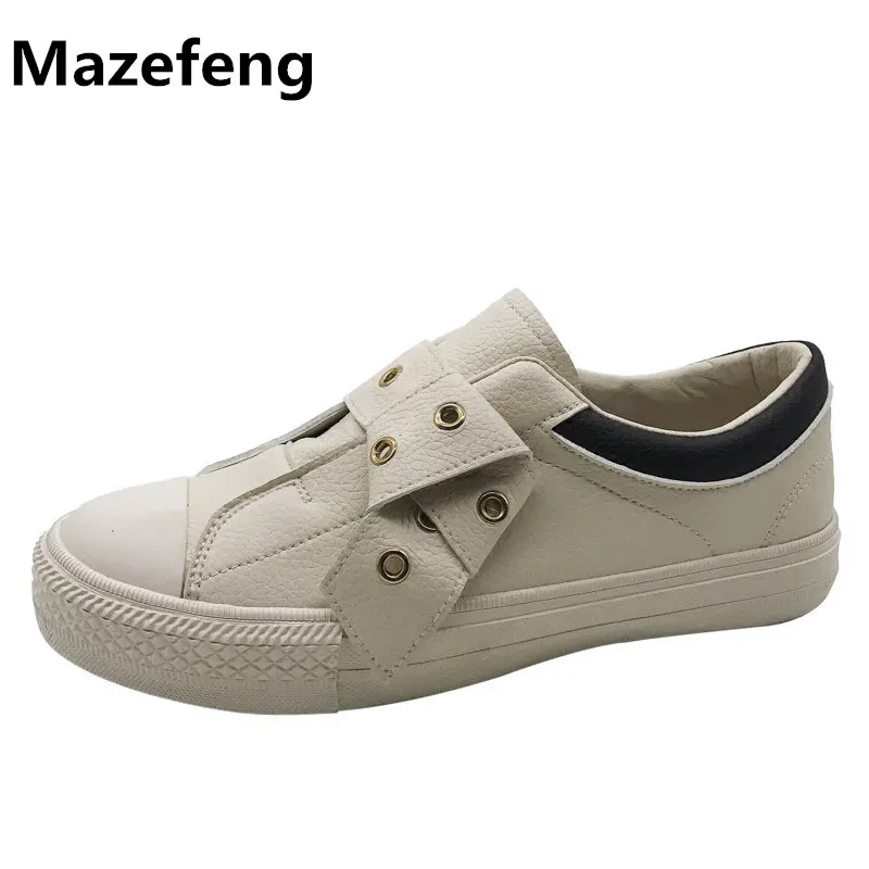 Hong Kong Style Retro Woman Shoes White Canvas Shoes Woman All Match