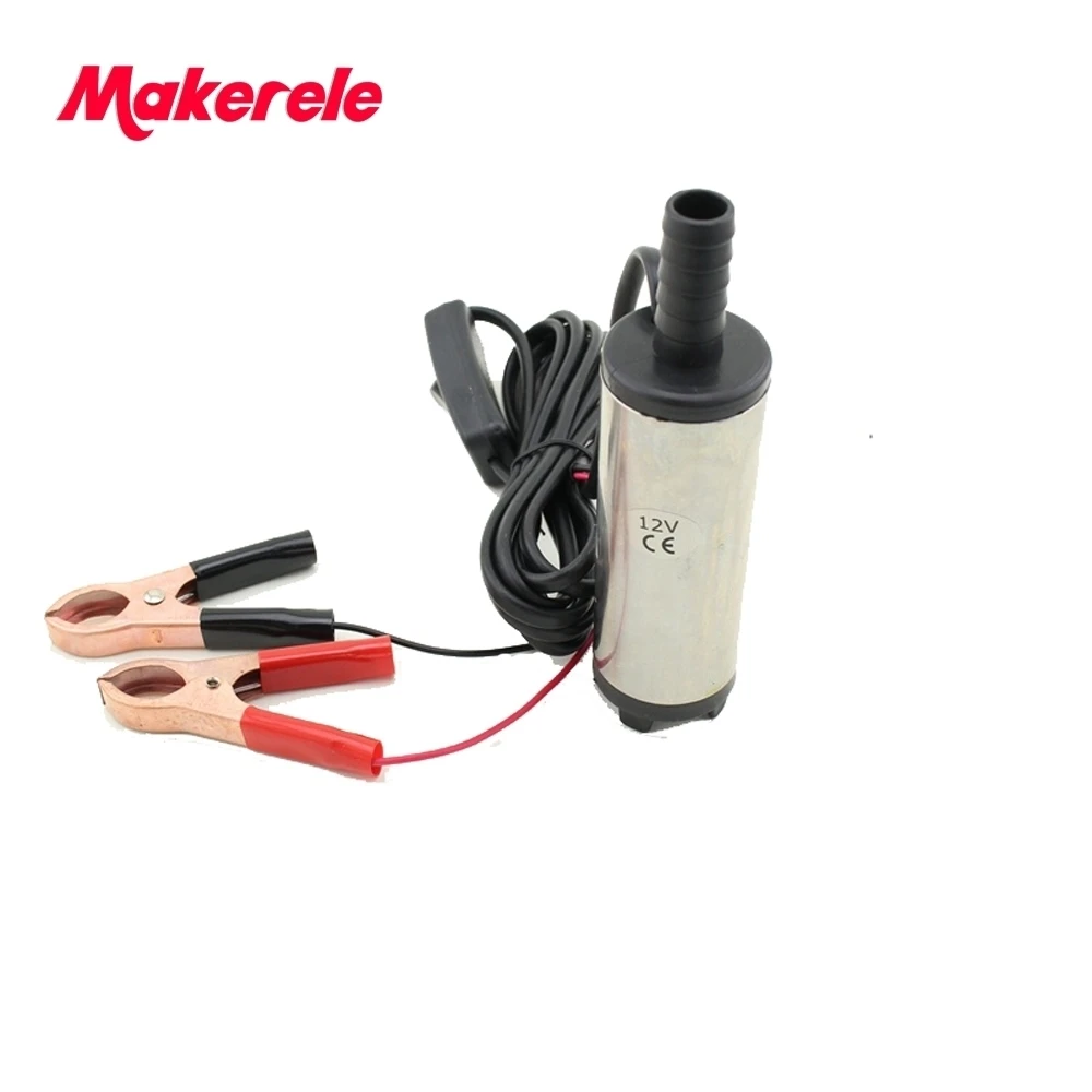 

Free shipping Diameter 38MM DC 12/24V Submersible Diesel Fuel Water Oil Pump On/Off Switch Car Camping Portable