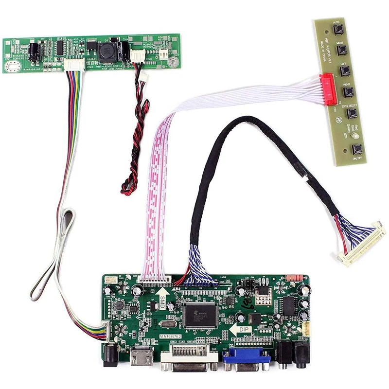 Hdmi Vga Dvi аудио Lcd плата драйвера для 17 дюймов M170Etn01.1 1280X1024 6Pin Led подсветка 30Pin ЖК