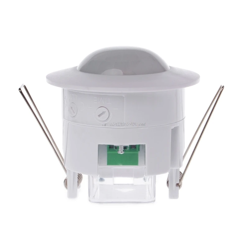 

110-240V AC Adjustable 360 Degree Ceiling PIR Infrared Body Motion Sensor Detector Lamp Light Switch