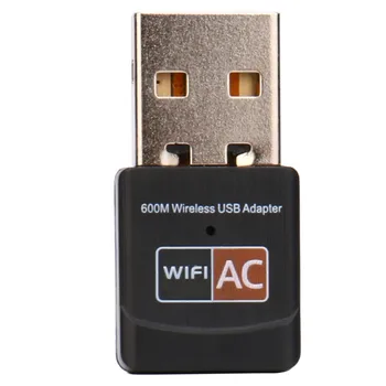 

600Mbps Dual Band 2.4Ghz 5Ghz USB WiFi Dongle AC600 Wireless Lan Network Adapter Adaptador USB WiFi Jul20 Drop Shipping