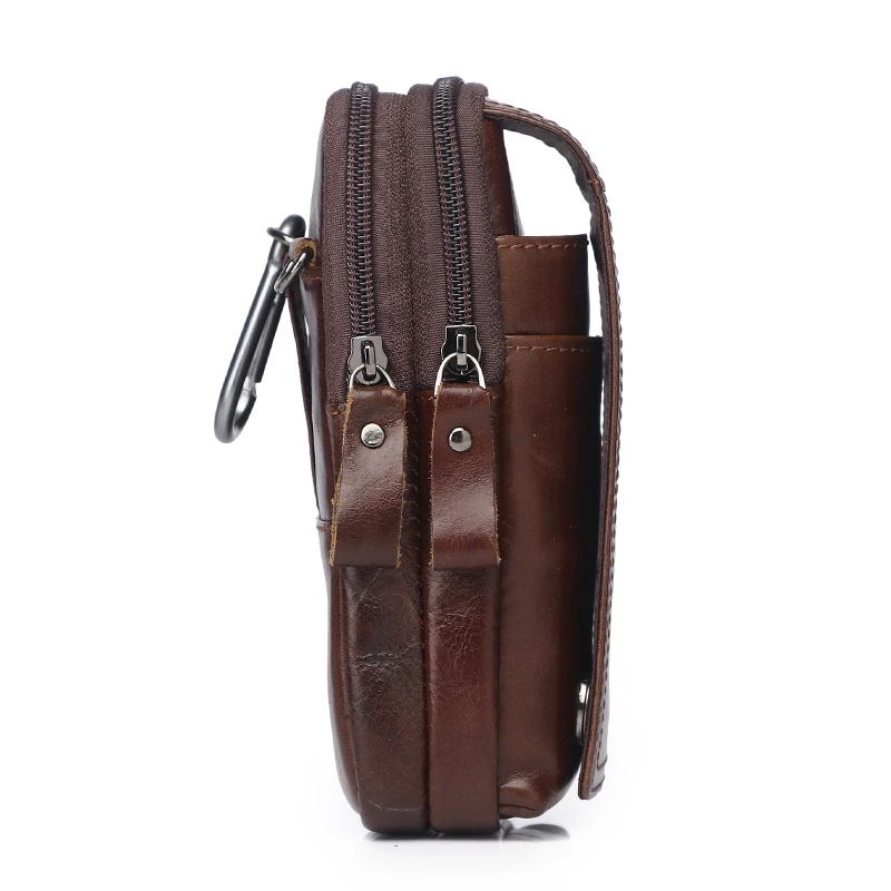 Men Bags Genuine Leather Waist Pack Shoulder Crossbody Bags CrossbMessenger Bag Men Shoulder Bags Phone Pouch Male zznick Men Bags Genuine Leather Waist Pack Shoulder Crossbody Bags CrossbMessenger Bag Men Shoulder Bags Phone Pouch Male zznick