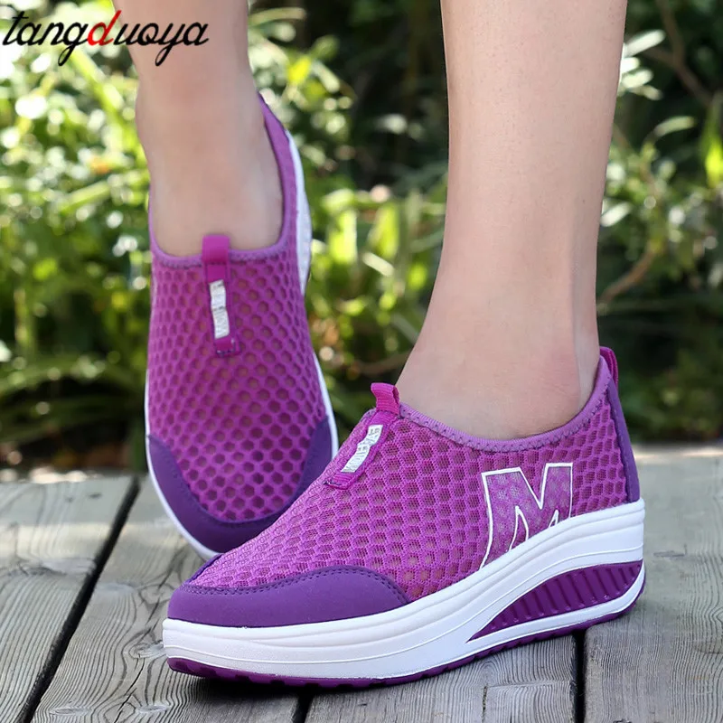 chunky sneakers women breathable running shoes for women platform sport shoes woman fitness