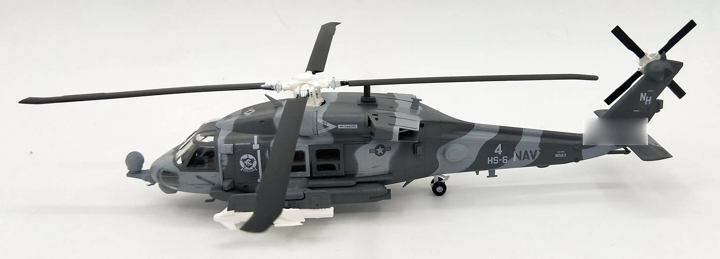 США HH-60H, NH-614 из HS-" индейцев"(конец) 1/72 готовой вертолет easy Model twin turboshaft двигателя