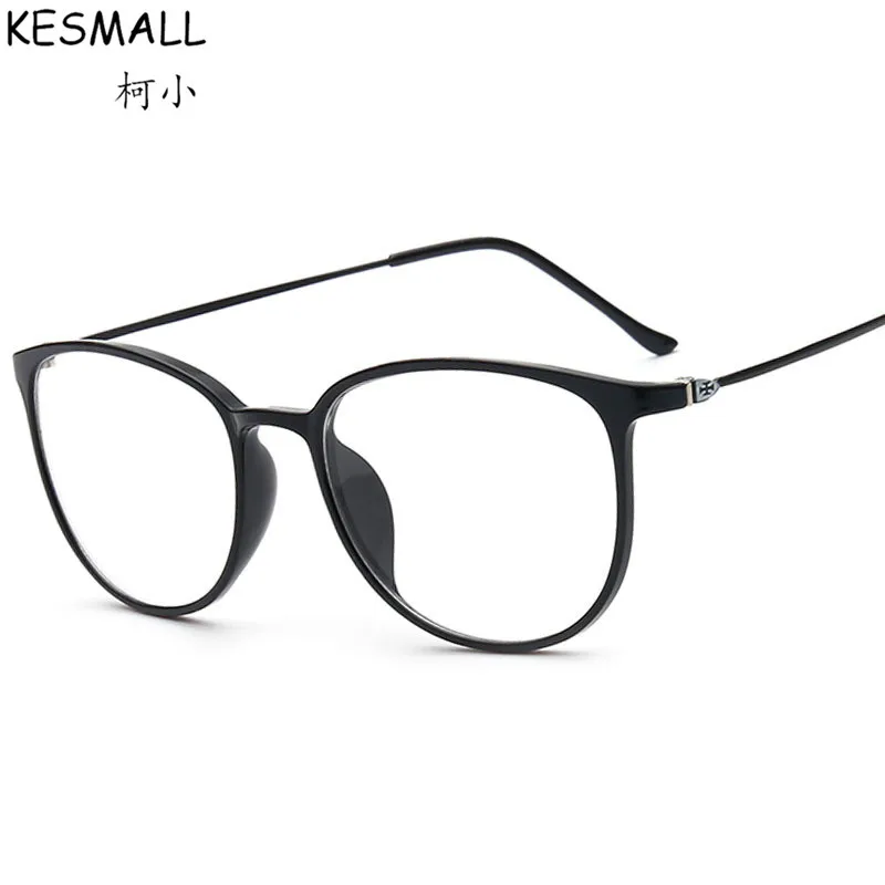 2018 Fashion Optical Glasses Frame Women Men Computer Eyeglasses Frames Korean Style Male Black Myopia Eye