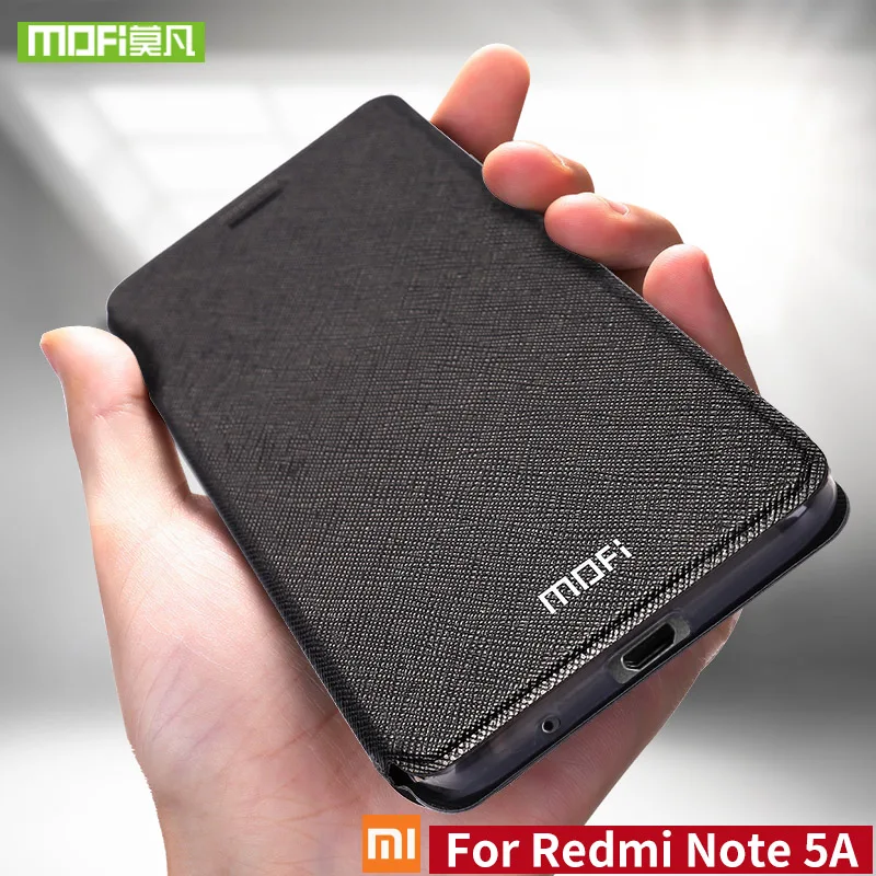 

Mofi For Xiaomi Redmi Note 5A case For Xiaomi Redmi Note 5A Prime Pro case cover silicone flip leather Redmi Note 5A Pro case