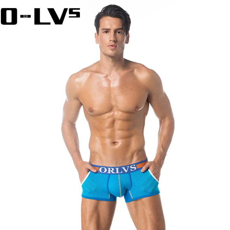ORLVS 3 шт. трусы боксеры мужское нижнее белье мужские Calzonas Hombre Tmall OR114|Боксеры| |