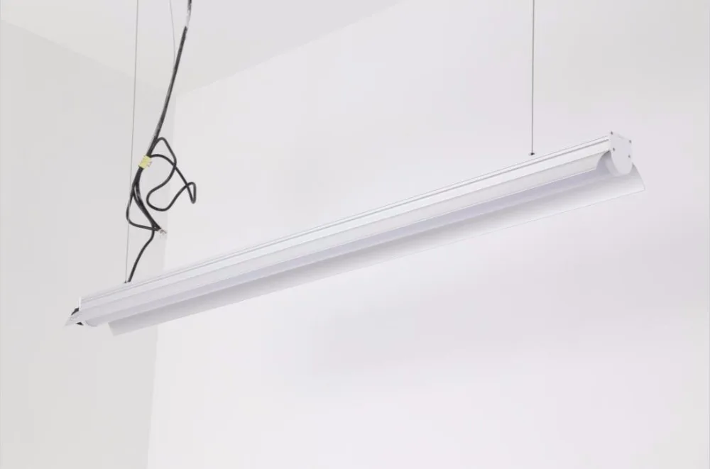 US $550.00 Linkable Linear Led Lights for Shop light 40W 4Ft 12mIntegrated Tubes Led Light Fixture With ACCESSORIESFree Shipping