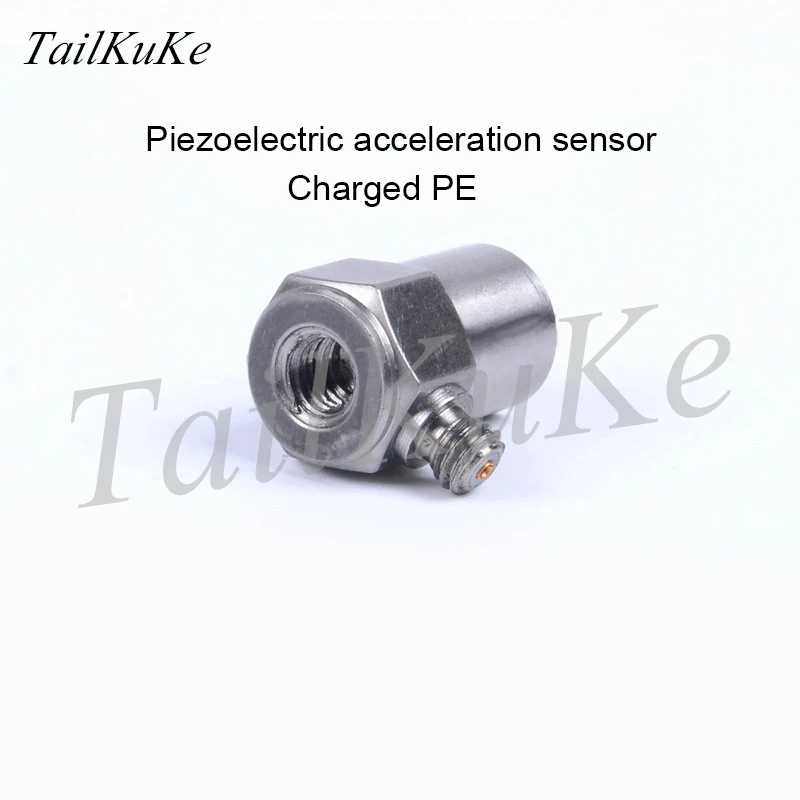 Vibration Shock Test Accelerometer CA-YD-103 Charge Vibration Sensor Induction Frequency