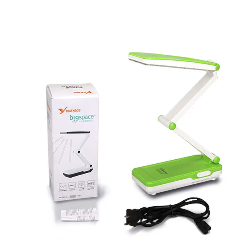 YAGE Настольная Лампа Ночник ПРИВЕЛО led лампа для чтения книг стол свет usb Складная 3