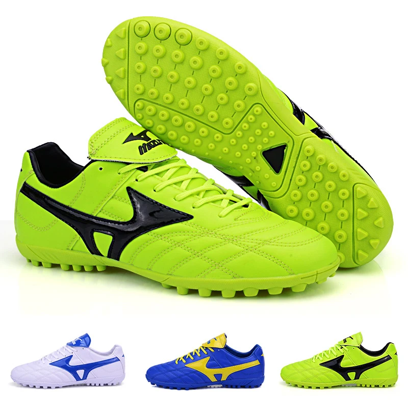

Bjakin New Adults Men's Outdoor Soccer Cleats Shoes High Top TF/FG Football Boots Training Sports Sneakers Shoes Plus Size 32-44
