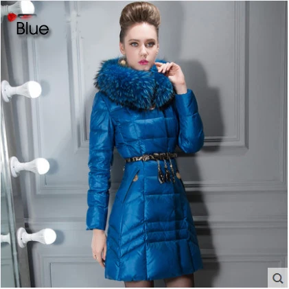 Europe North Winter font b Women b font Long Down font b Jackets b font and