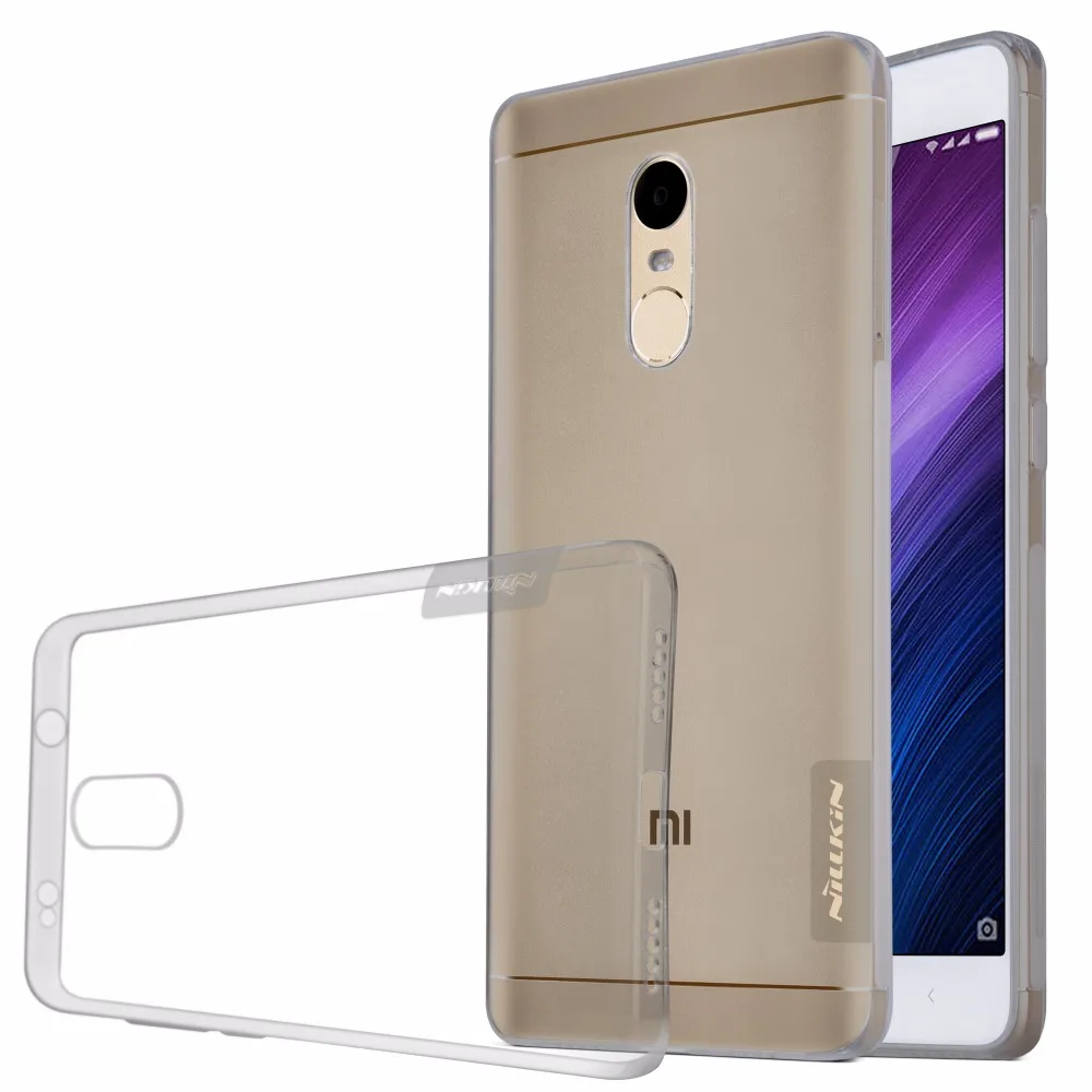 Для Xiaomi Redmi Note 4X NILLKIN натуральный ТПУ мягкий чехол накладка для Силиконовый с