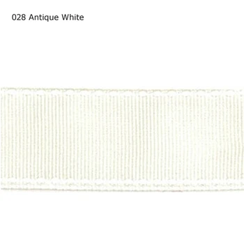

3/4" inch 19mm Antique White cross stitch ribbon