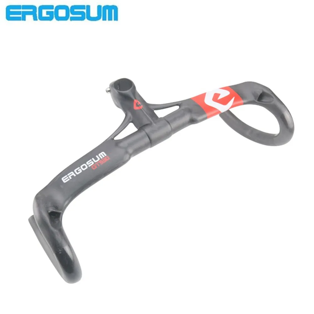 Carbon Bike Bicycle Handlebar ERGOSUM Breaking Win...
