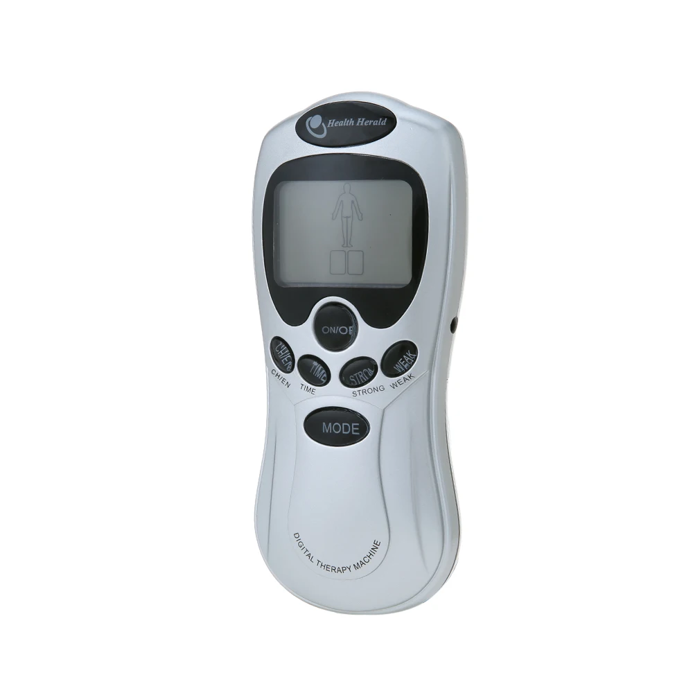 Carevas 8 Mode Eletronic миостимулятор блок ЖК-подсветка перезаряжаемый Импульсный Массажер терапия для снятия боли 15 интенсивность