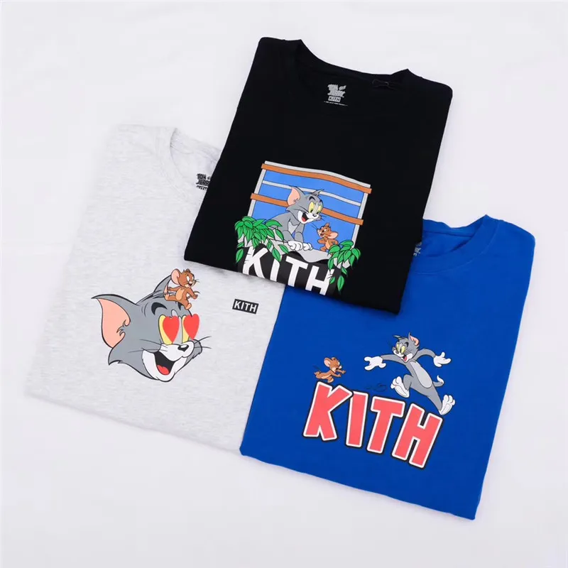 Футболка KITH для мужчин и женщин 1:1 футболка с цифровым принтом высокое