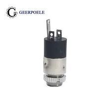 Медь quanlity 10 шт./партия PJ 392 3,5 мм 3 Pin Разъемы черный красный стерео штекер канала Наушников двойной разъем DIY