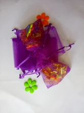 1000 unids multi organza bolsas de regalo 7×9 cm bolsos de fiesta para las mujeres evento casarse bolso de lazo de exhibición de la joyería bolsa del bolso diy accesorios