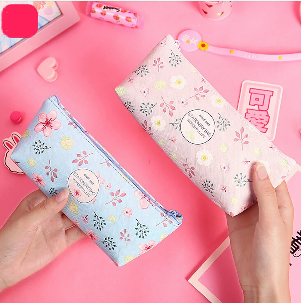 サボテンペンケースキャンバス学用品かわいい文房具 Estuches Chancery 学校かわいい筆箱ペンバッグペナルティ 30 Home Office Storage Aliexpress