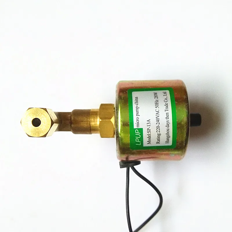 Steam drag water pump Model SP-13A Power 220-240VAC-50Hz Power 28W