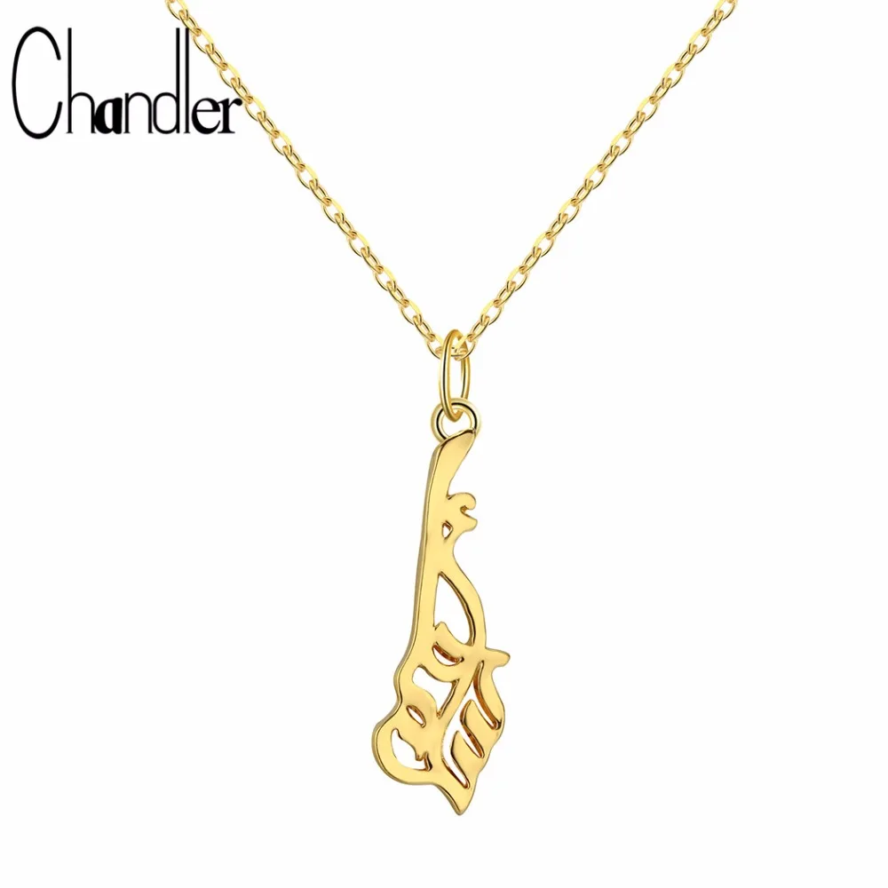 Charms Letter Word Pendant Clavicle Chain Necklace Jewelry Men Women Jewelry