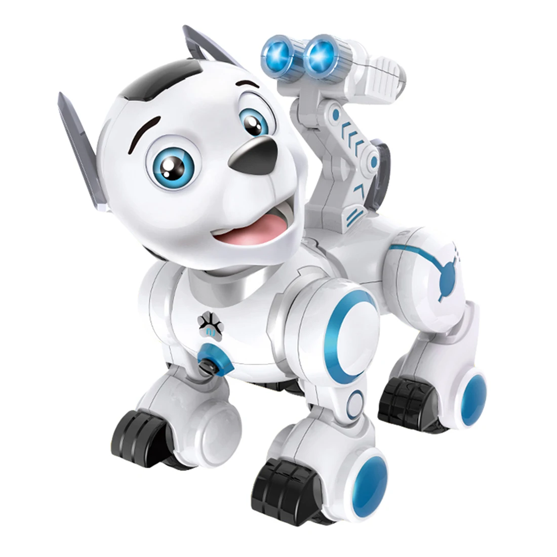 Детские радиоуправляемые игрушки, электронные Ранние развивающие игрушки для домашних животных, умный радиоуправляемый робот, игрушка для собак с танцами, подмигивание для детей, подарок на день рождения