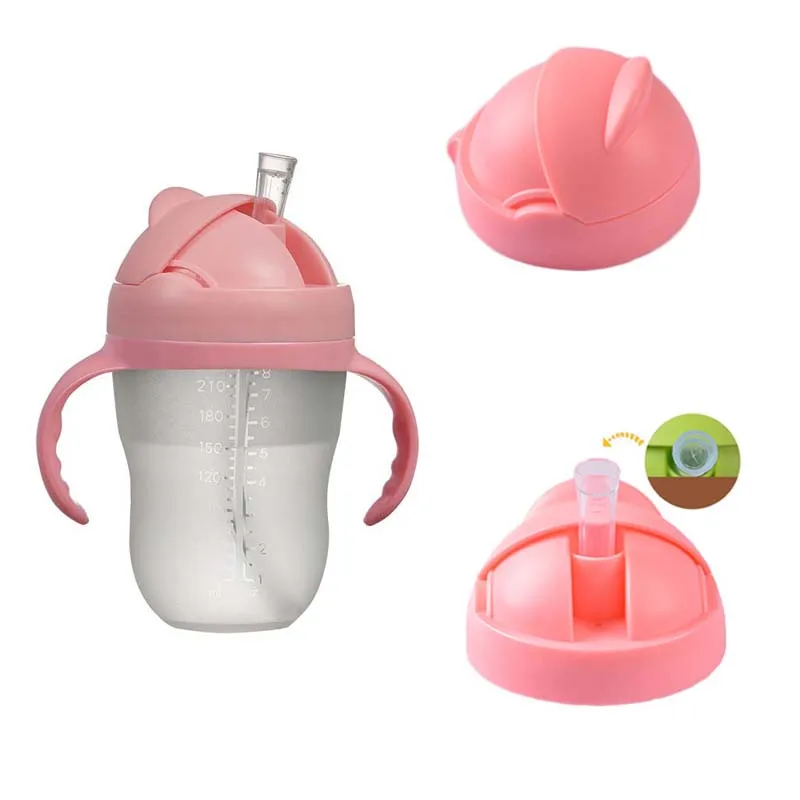 1 Pcs Sippy Lids Spillproof Leakproof Baby Cup Cover Change Bottle to Training Drinking Straw Kids Tool Accessories | Мать и ребенок