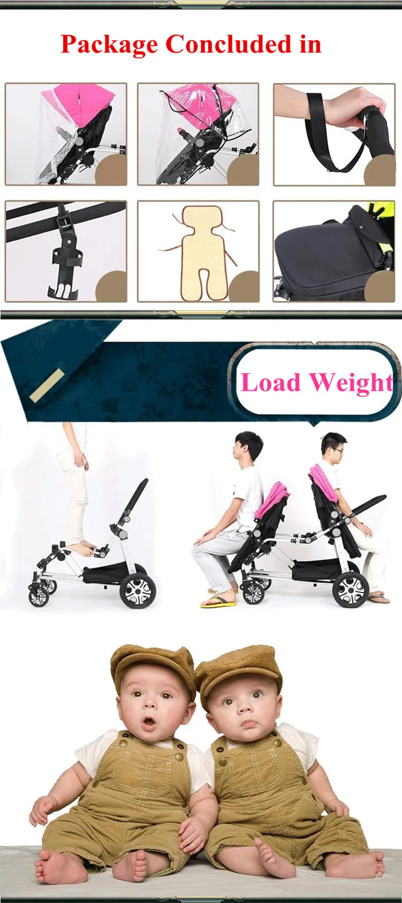 Twims Babies Strollers1