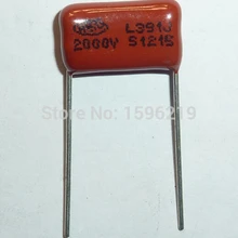 10 шт. Конденсатор CBB 391 2000V 391J 2KV 390pF 0.39nF P15 CBB81 Металлизированный Полипропиленовый пленочный конденсатор с алюминиевой крышкой