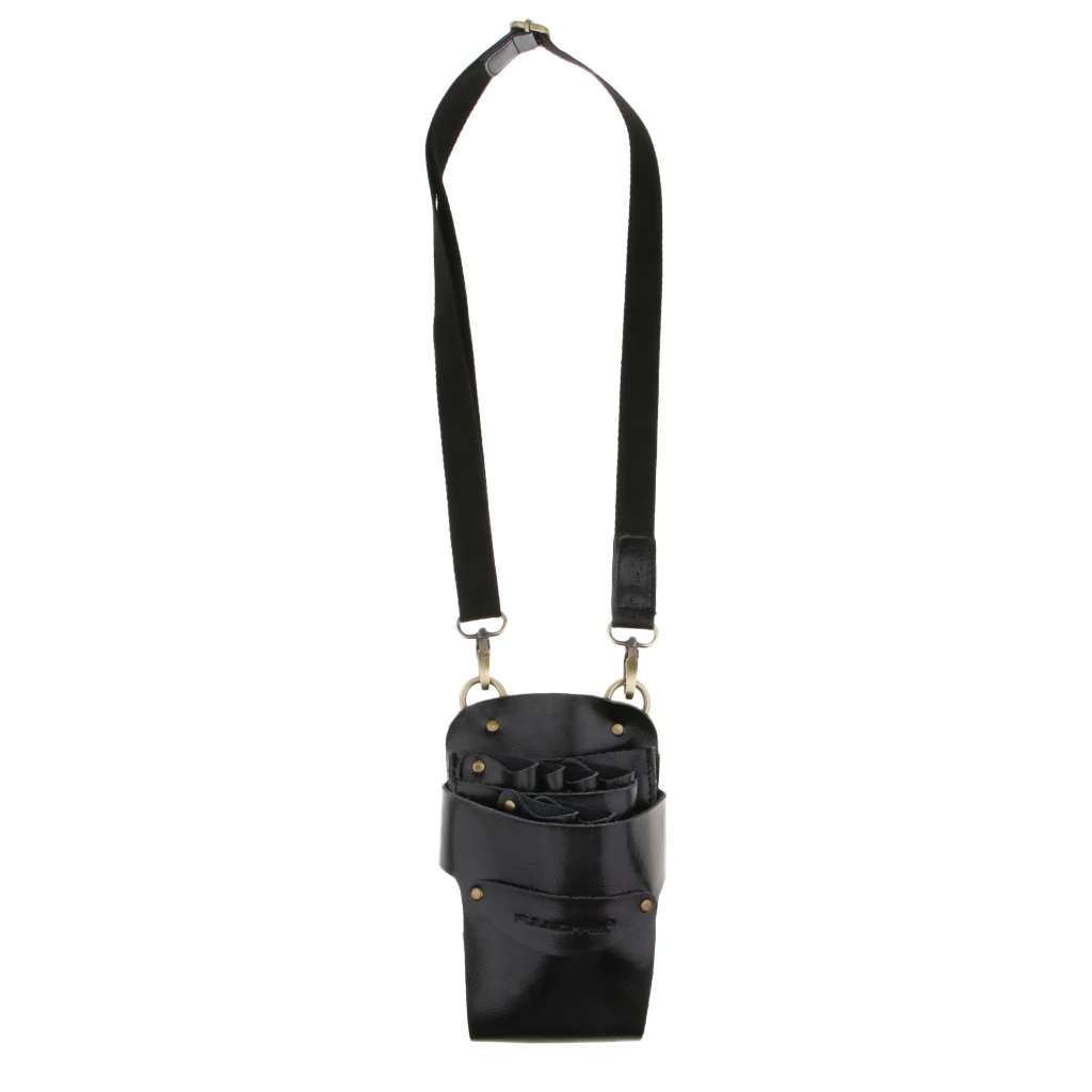Salon Barber Hair Scissors Bag Hairdressing Pouch Holster Holder Case Tools