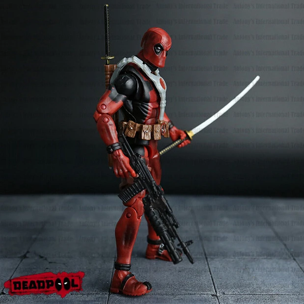 NEW hot ! 16cm Super hero Justice league X-MAN Deadpool action figure toys Christmas toy NO BOX