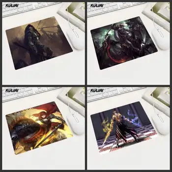 

XGZ Latest Character Warrior Armor Game Player Decorative Mouse Pad Fast Anti-slip Mouse Pad for Mortal Kombat Hearthstone