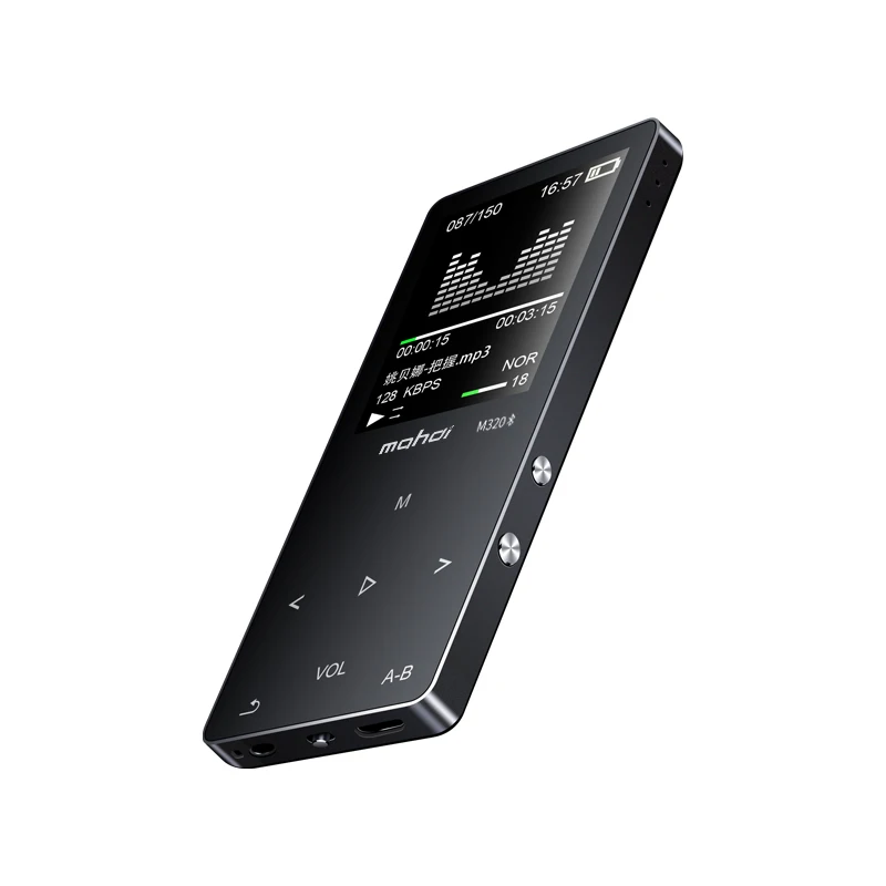 Mp3 плеер с bluetooth динамиком hi fi fm радио micro USB MP3 Спортивный mp3 MP 3 HiFi музыкальный