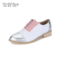 Брендовая обувь на плоской подошве, большие размеры, женская обувь ручной работы из натуральной кожи, винтажные женские туфли-оксфорды, кожаная обувь с перфорацией типа «броги»
