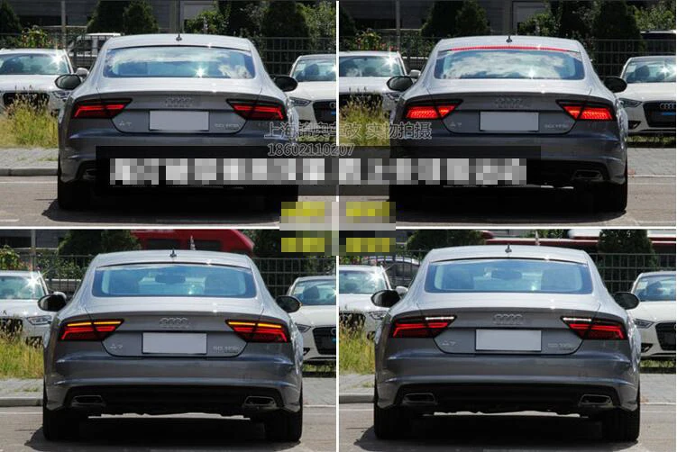 Чехол для автомобиля для Audi A7 задний светильник 2012- задний светильник s Audi A7 задний светильник s светодиодный задний светильник светодиодный задний фонарь Certa