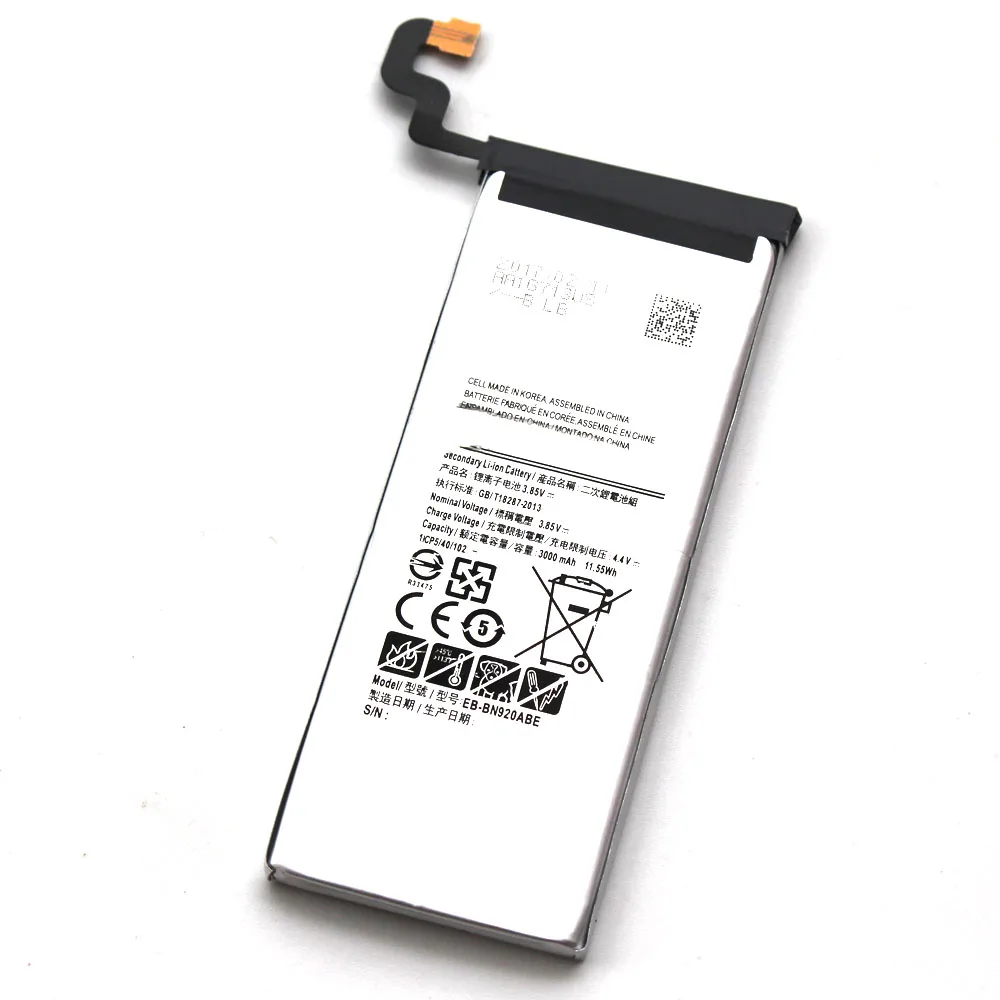 

EB-BN920ABE Battery For Samsung GALAXY Note 5 Note5 N9200 N920t Project Noble