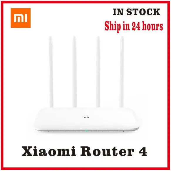 

100%Original Xiaomi Mi WiFi Router 4 WiFi Repeater 2.4G 5GHz 128MB DDR3-1200 Dual Band Dual Core 880MHz APP Control Smart Remote
