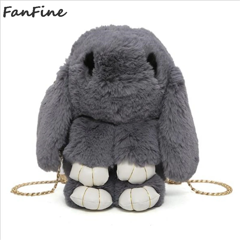 Buy FanFine Cute Plush Rabbit handbag Japanese Kawaii Stuffed Toy bags Children