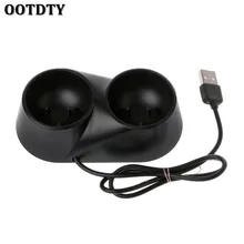 Двойная USB зарядная док-станция Подставка для PS4 playstation 4 VR PSVR контроллер