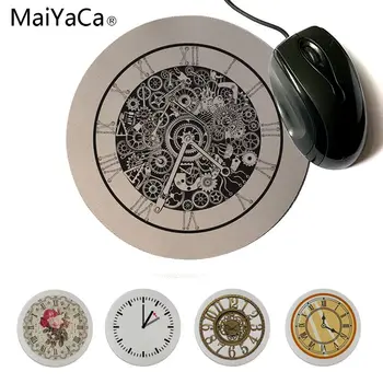 

MaiYaCa Hot Sales Ancient Clocks Beautiful Anime Round Mouse Mat Customized MousePads Computer Laptop Anime Mouse Mat