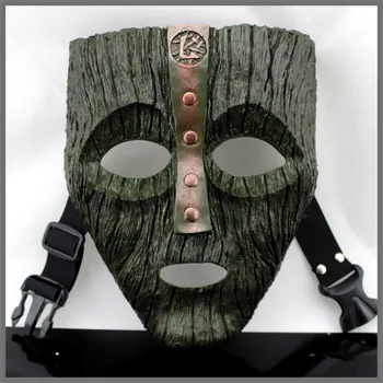 

New Vintage Jim Carrey "THE MASK" Movie Loki Mask The God of Mischief Masquerade Replica Halloween Cosplay Props