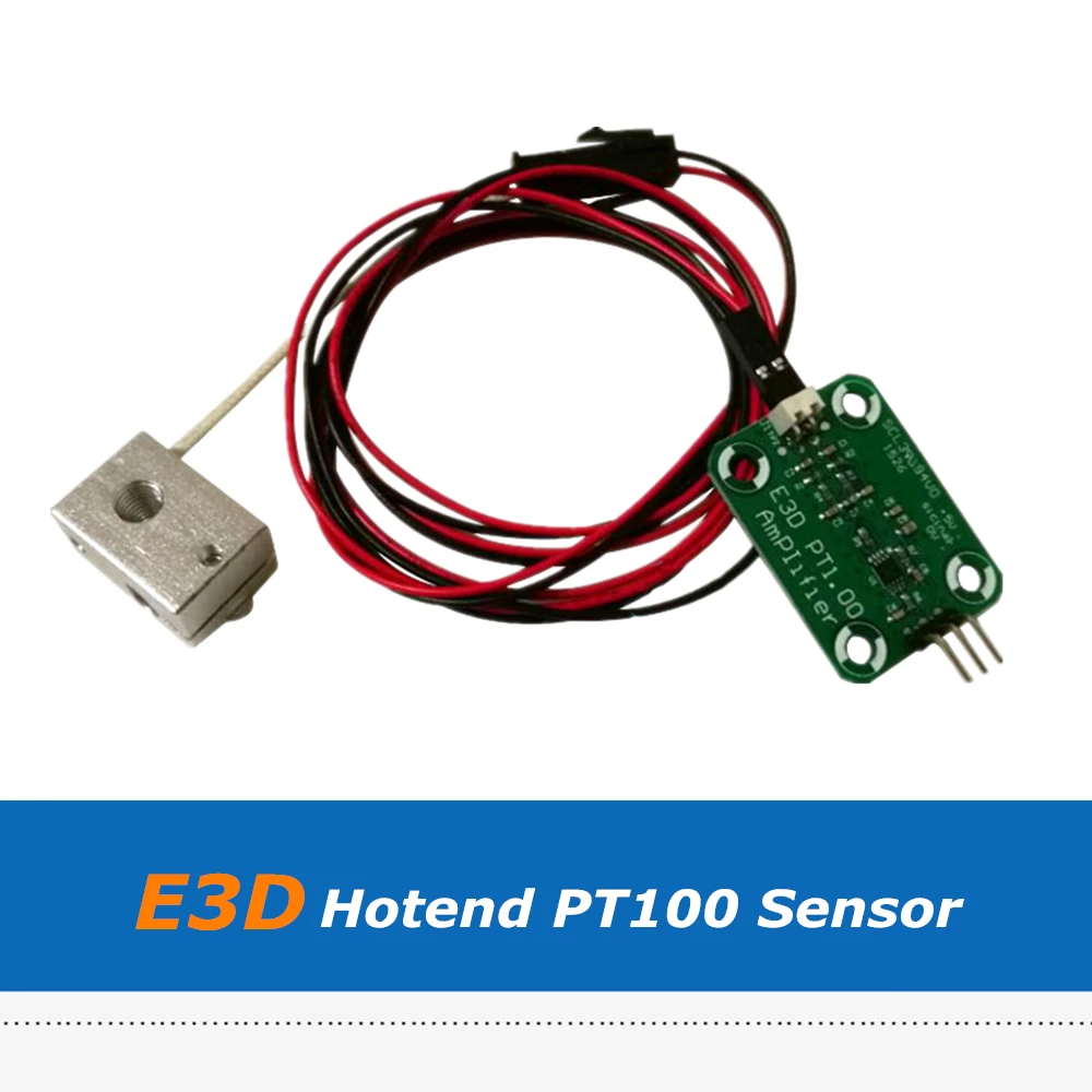 

3D Printer Parts Upgrade E3D Hotend PT100 Temperature Sensor with Heating Block