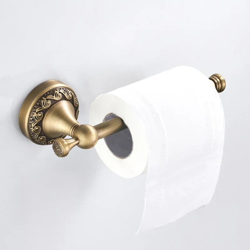 Toilet Paper Holders Brass Wall Mounted Bronze Antique Black Tissue
