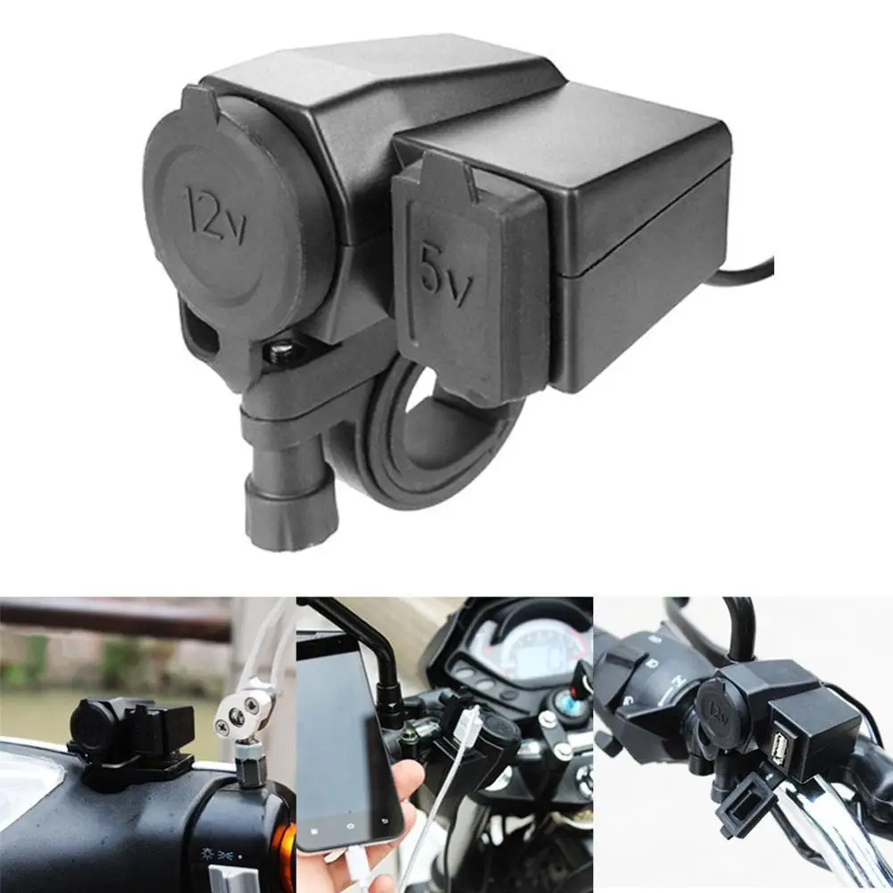 12V Автомобильная лодка мотоцикл прикуриватель розетка водонепроницаемый| |